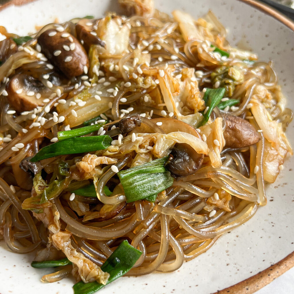 chinese-napa-cabbage-and-mushroom-glass-noodle-stir-fry-asian-recipe