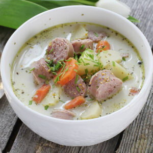 Польский белый борщ (Barszcz biały)